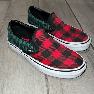 Gently Used Plaid Vans